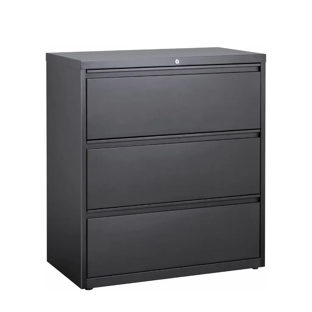 OM-LF003 | 36W in. 3-Drawer Metal Lateral File Cabinet