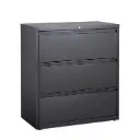 OM-LF003 | 36W in. 3-Drawer Metal Lateral File Cabinet