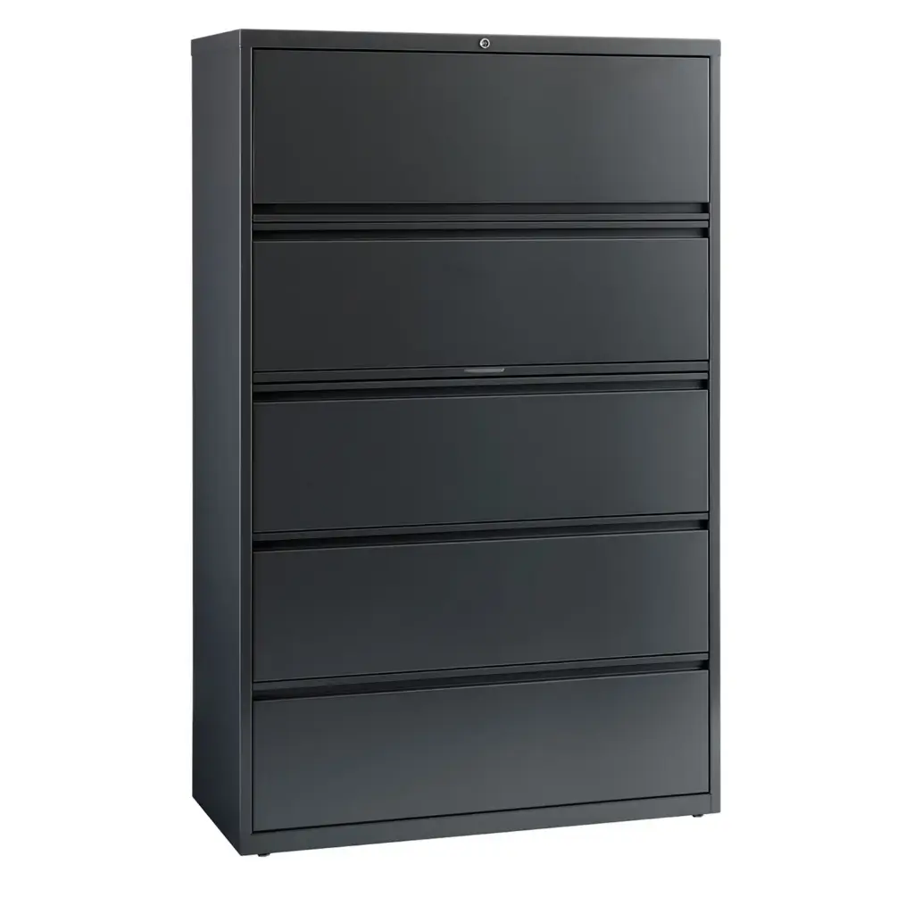 OM-LF005 | 36W in. 5-Drawer Metal Lateral File Cabinet