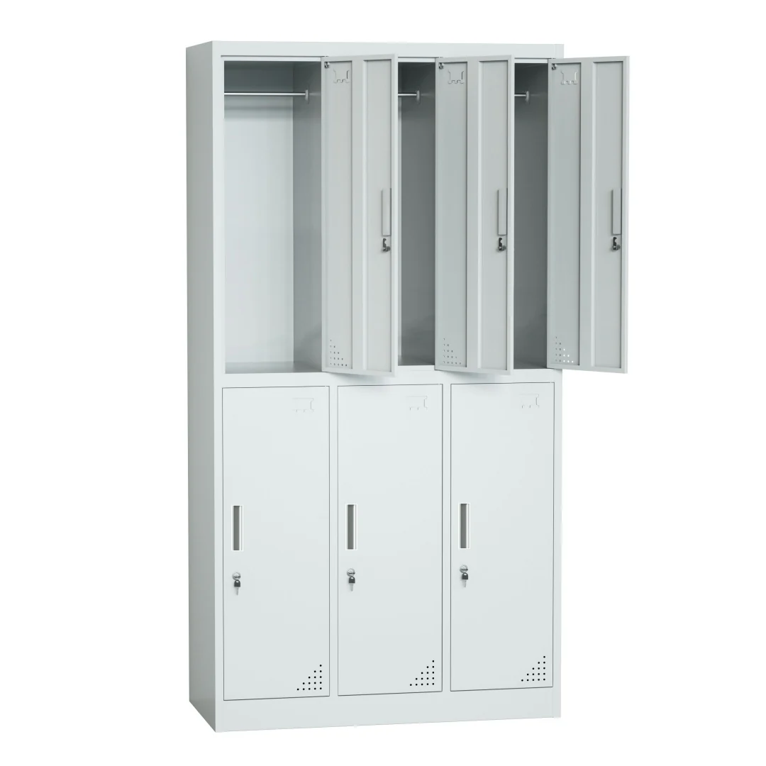 LM-XT-01 | Steel 6 Door Locker with lock