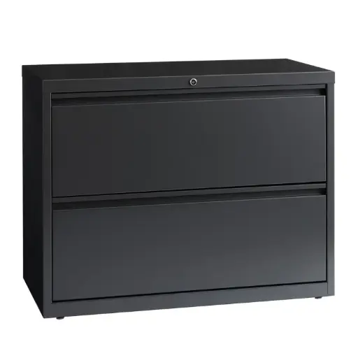 OM-LF002 | 36W in. 2-Drawer Metal Lateral File Cabinet 